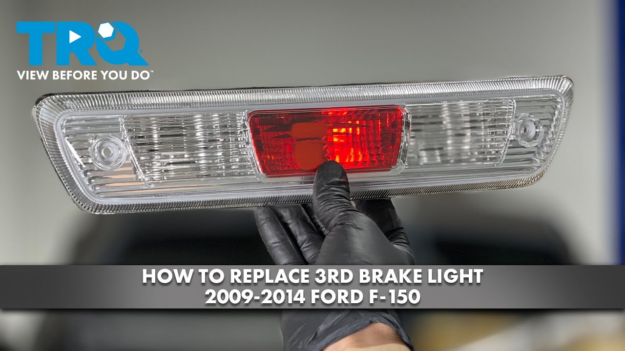 How To Replace Third Brake Light How to Replace 3rd Brake Light 2009-2014 Ford F-150 - YouTube