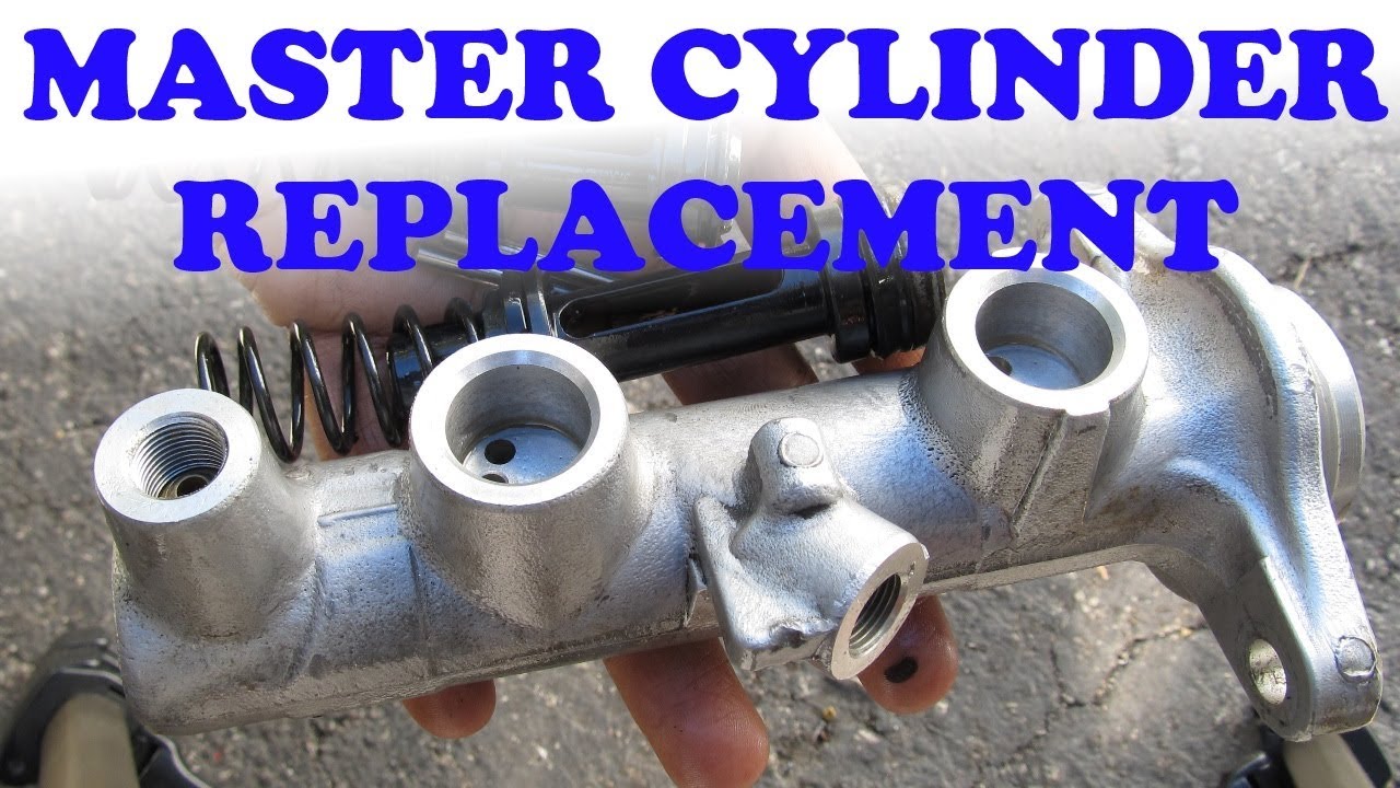 How To Replace A Brake Master Cylinder