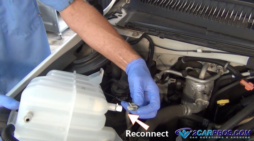 Hose From Coolant Reservoir To Radiator