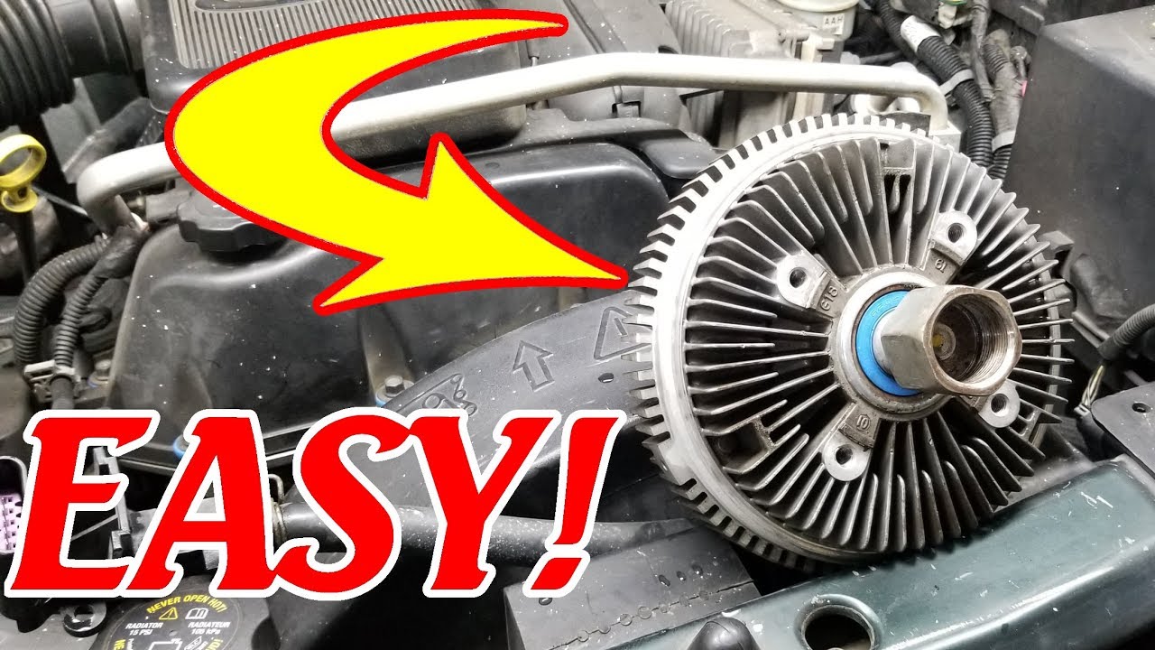 How To Replace A Fan Clutch HOW TO REPLACE A FAN CLUTCH - THE EASY WAY | Trailblazer - Envoy - YouTube