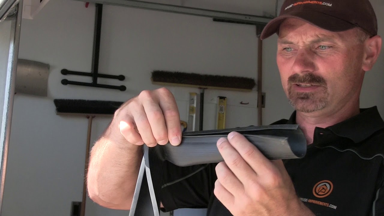 How To Replace Rubber Gasket On Infinity Car Door How To Replace A Garage Door Seal - YouTube