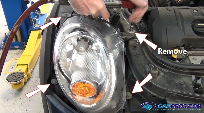 How To Remove The Headlight Cover How to Replace a Headlight Lens Housing - 2CarPros