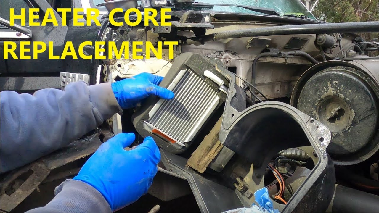 How To Take Out Heater Core How to Replace a Heater Core - YouTube
