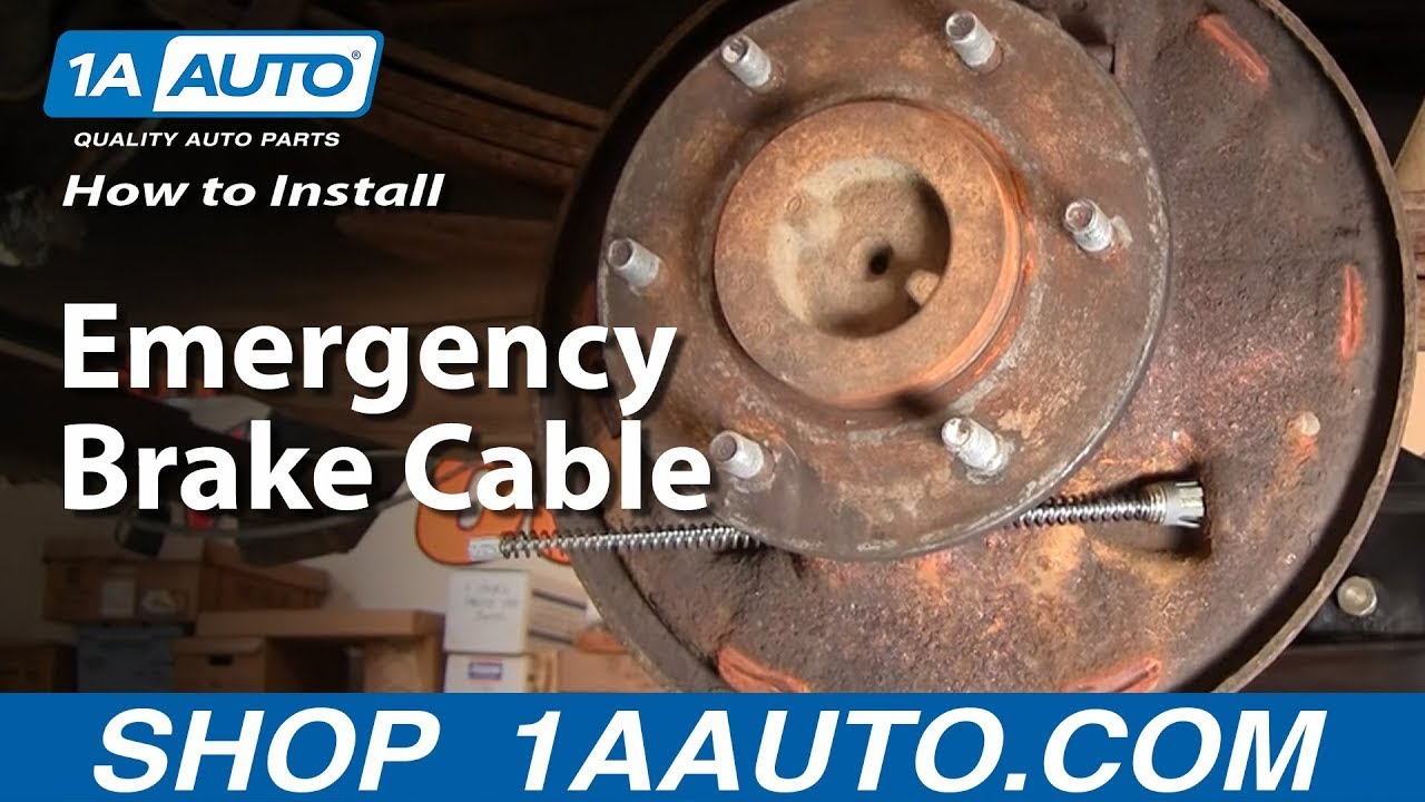 How To Replace Emergency Brake Cable How To Replace A Parking Brake Cable at Burton Allen blog