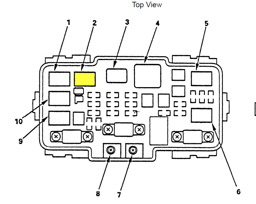 2008 Crv Condenser Fan Relay Diagram