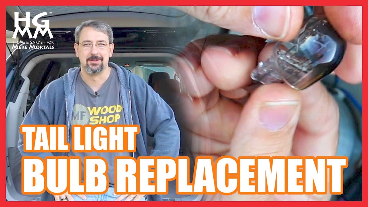 How To Change Tail Light Bulb How to Replace a Tail Light Bulb Yourself - YouTube
