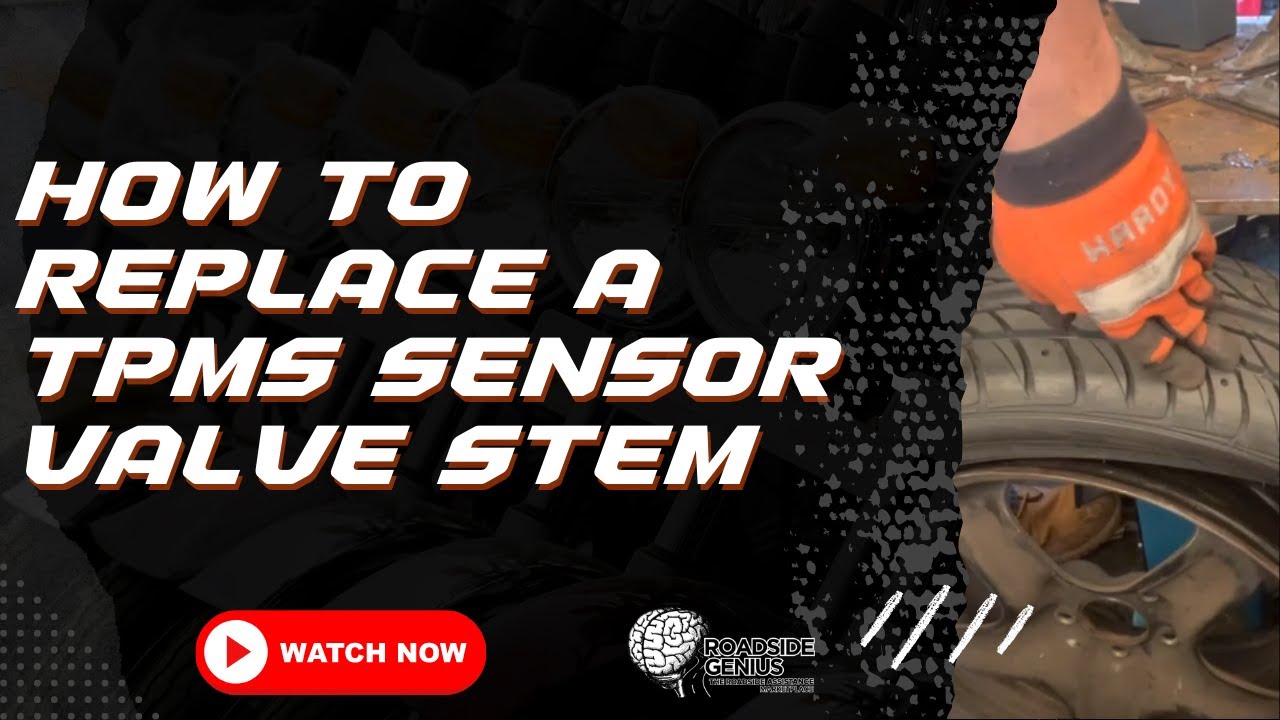 How To Replace A Tpms Valve Stem How To Replace A TPMS Sensor Valve Stem | Mobile Tire Change | The