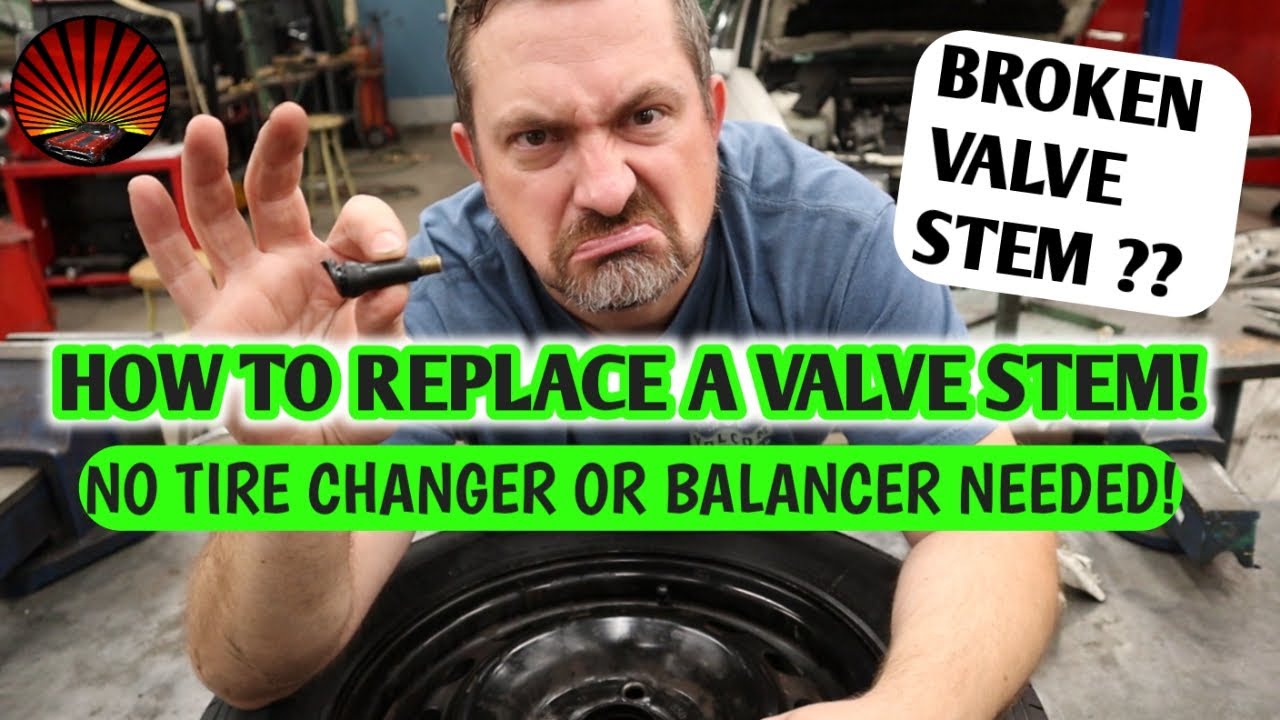 How To Replace A Tpms Valve Stem How to replace a wheel valve stem or tpms sensor without a tire changer