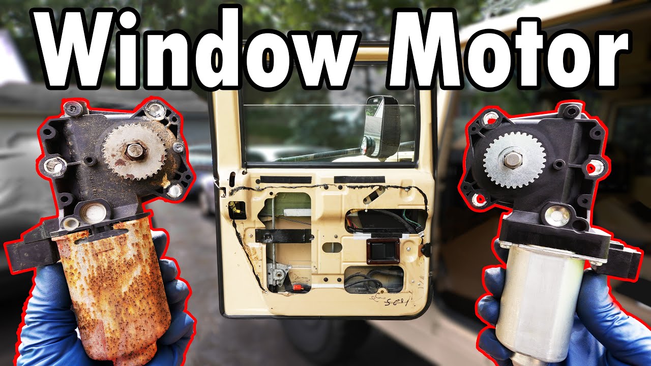 How To Replace The Window Motor