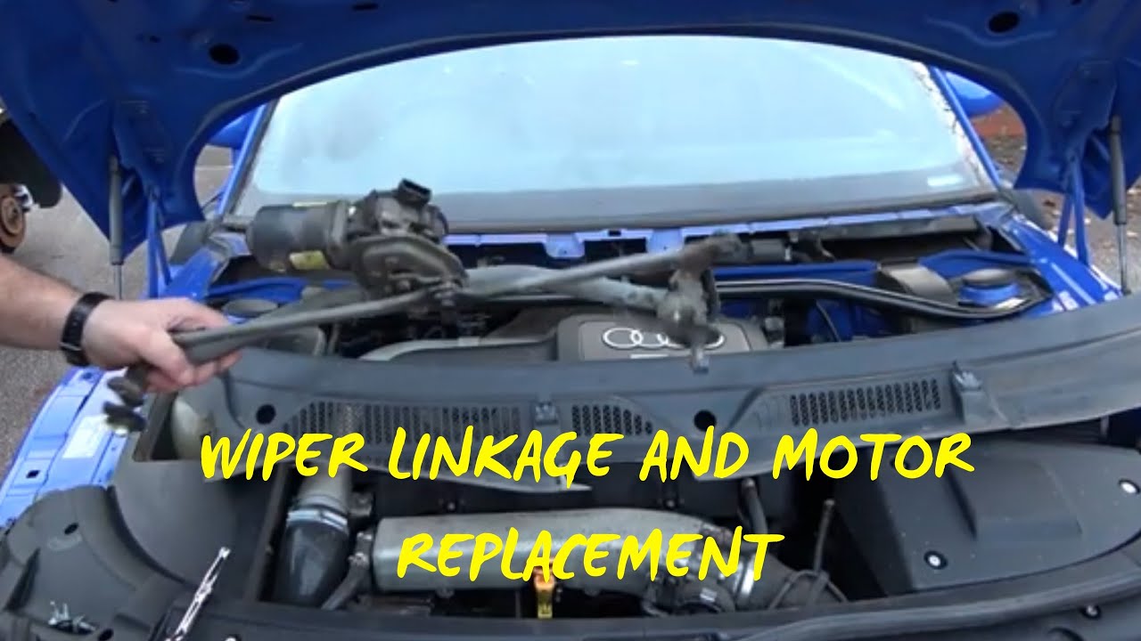 How To Remove A Wiper Motor How To Replace A Windscreen Wiper Motor And Linkage - YouTube