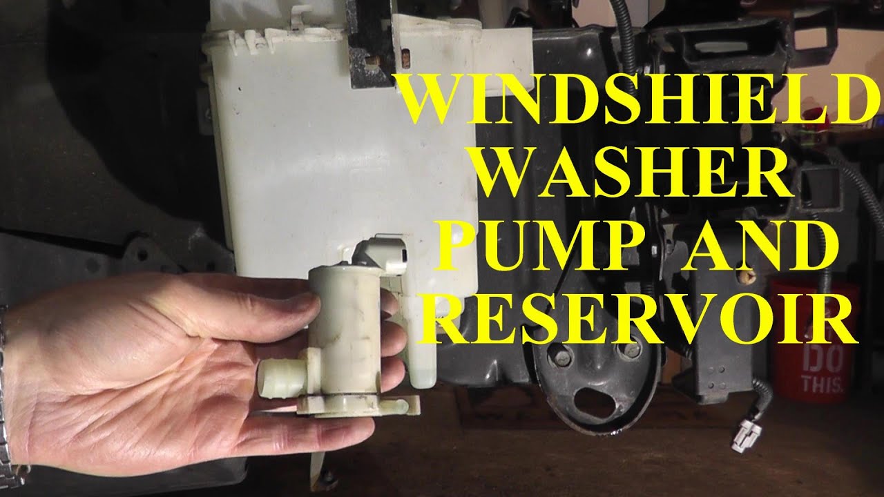 How To Replace A Windshield Wiper Pump How To Replace A Windshield Wiper Pump