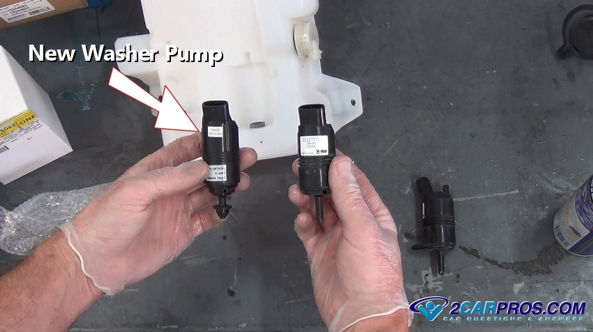 How To Replace Washer Fluid Pump How to Replace an Automotive Windshield Washer Motor