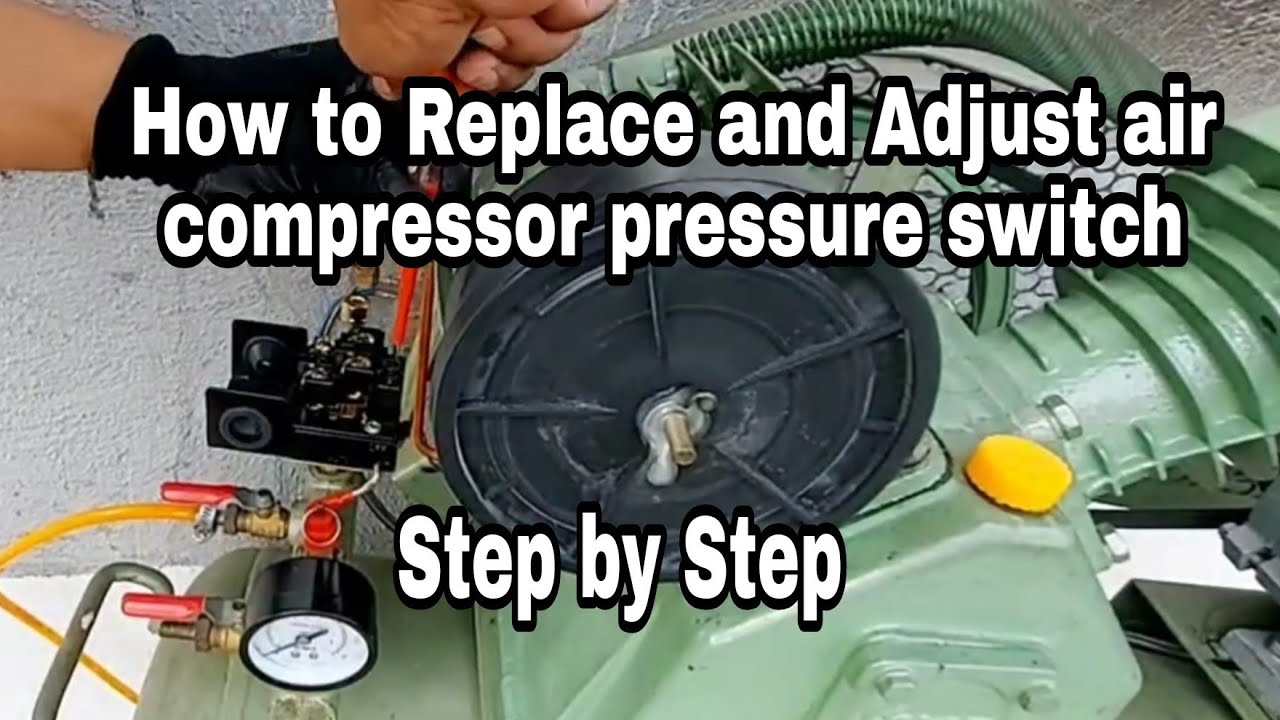 How To Release Pressure From Ac Compressor How To Replace and Adjust the Air Compressor Pressure Switch | Guide