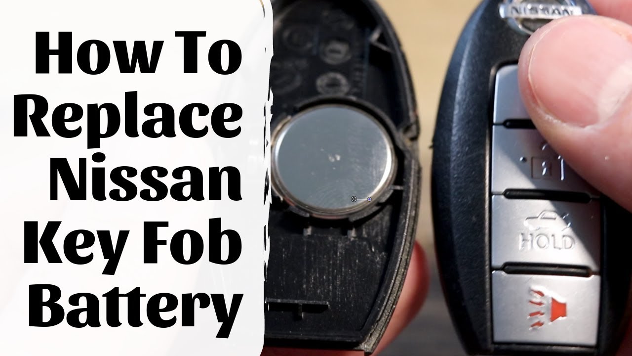 How To Change Battery In My Nissan Key Fob How to replace battery in Nissan key fob - YouTube