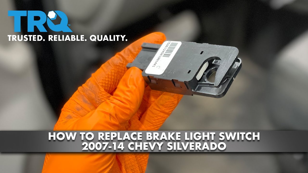 How To Change A Brake Switch How to Replace Brake Light Switch 2007-14 Chevy Silverado - YouTube