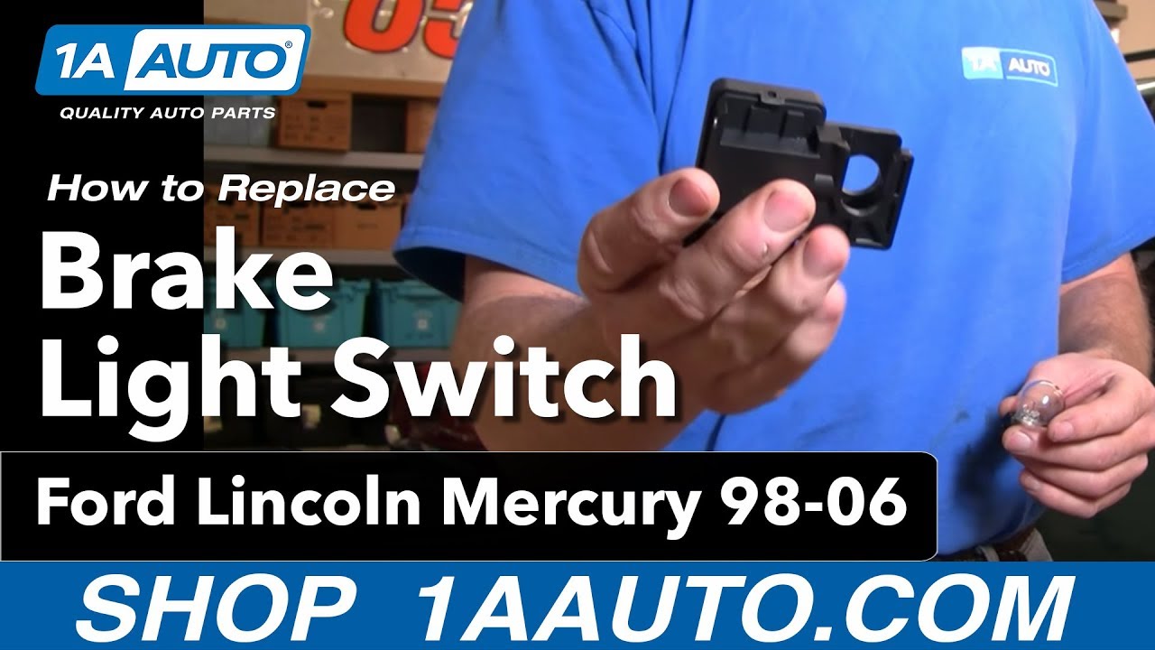 How To Replace Brake Light Switch How to Replace Brake Light Switch 98-99 Ford Explorer - YouTube