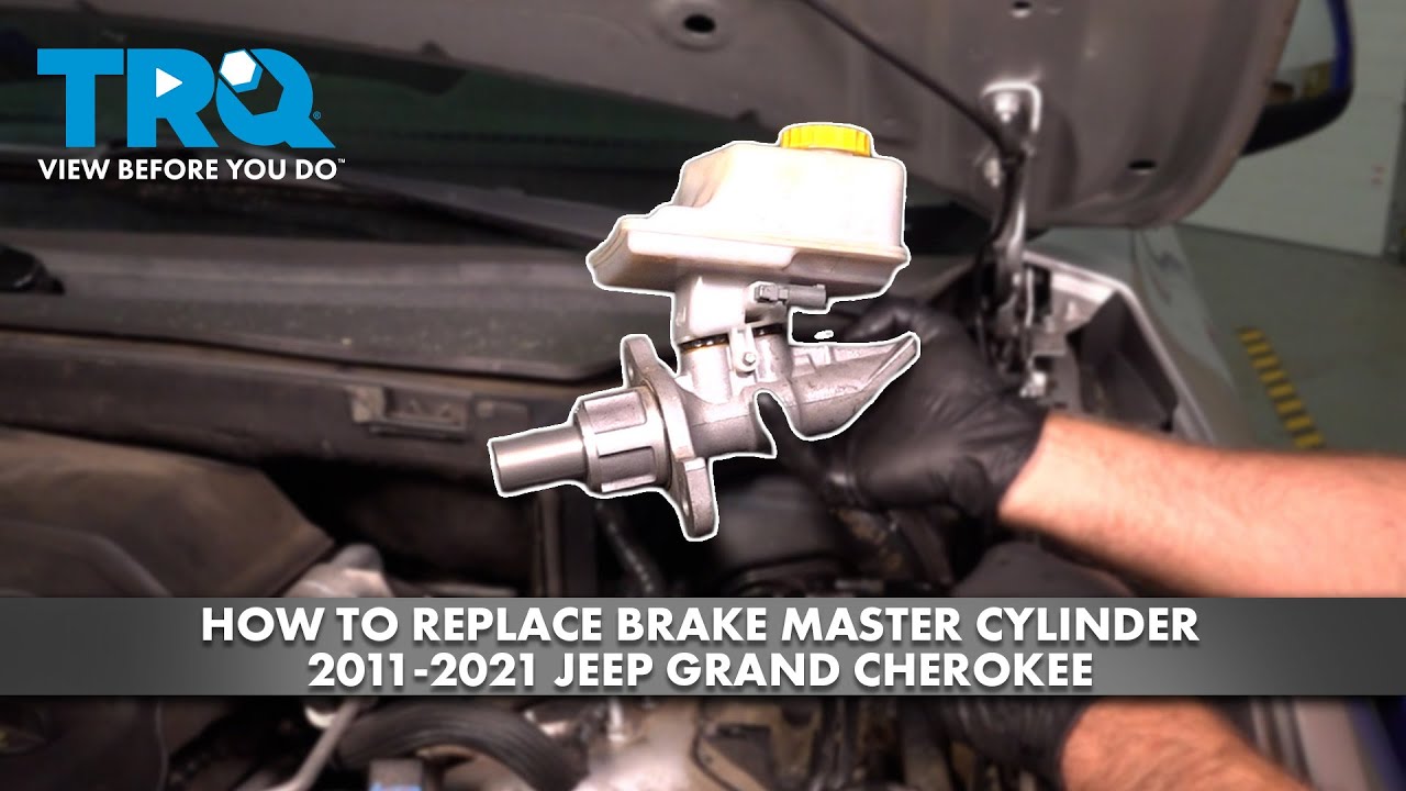 How To Replace A Brake Master Cylinder How to Replace Brake Master Cylinder 2011-2021 Jeep Grand Cherokee