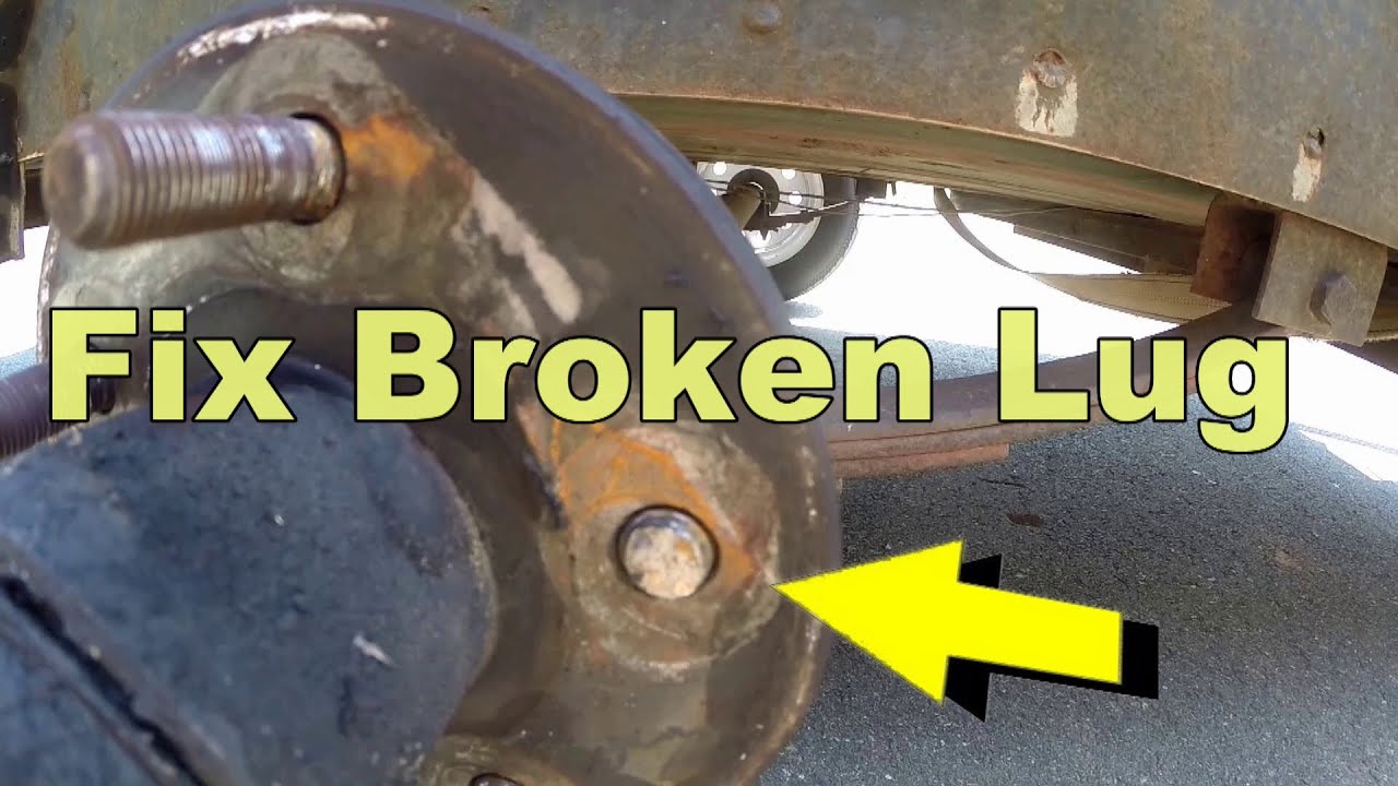 How To Replace A Lug Nut Bolt
