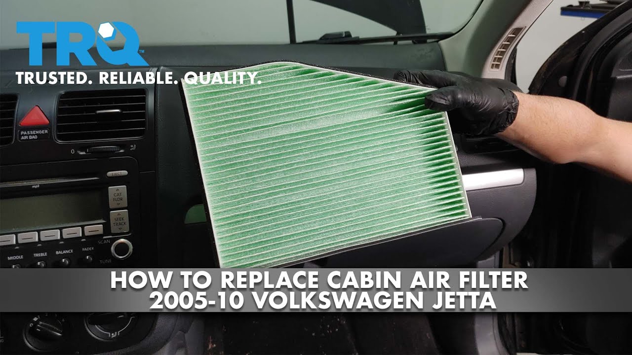 How To Install A Cabin Air Filter How To Replace Cabin Air Filter 2005-10 Volkswagen Jetta - YouTube