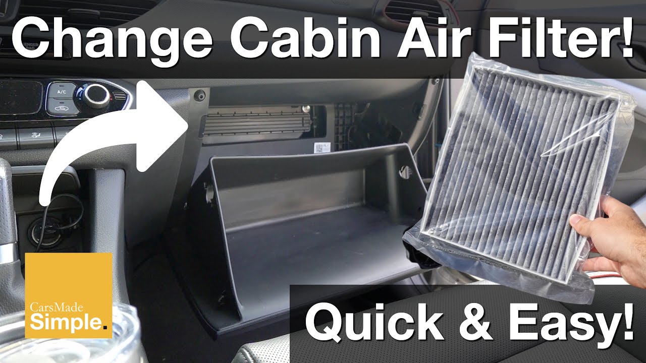 How To Replace Car Cabin Air Filter How To: Replace Cabin Air Filter in 5 minutes or less! - YouTube