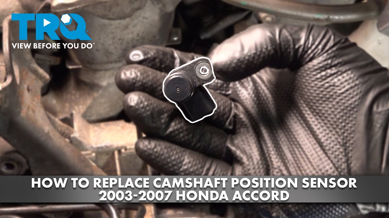 How To Change Camshaft Position Sensor How to Replace Camshaft Position Sensor 2003-2007 Honda Accord - YouTube
