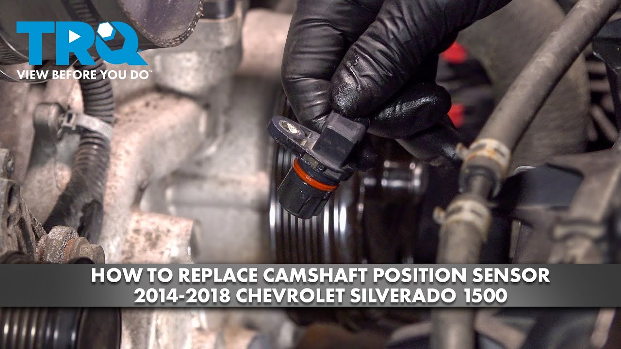 How To Install A Cam Sensor How to Replace Camshaft Position Sensor 2014-2018 Chevrolet Silverado 5