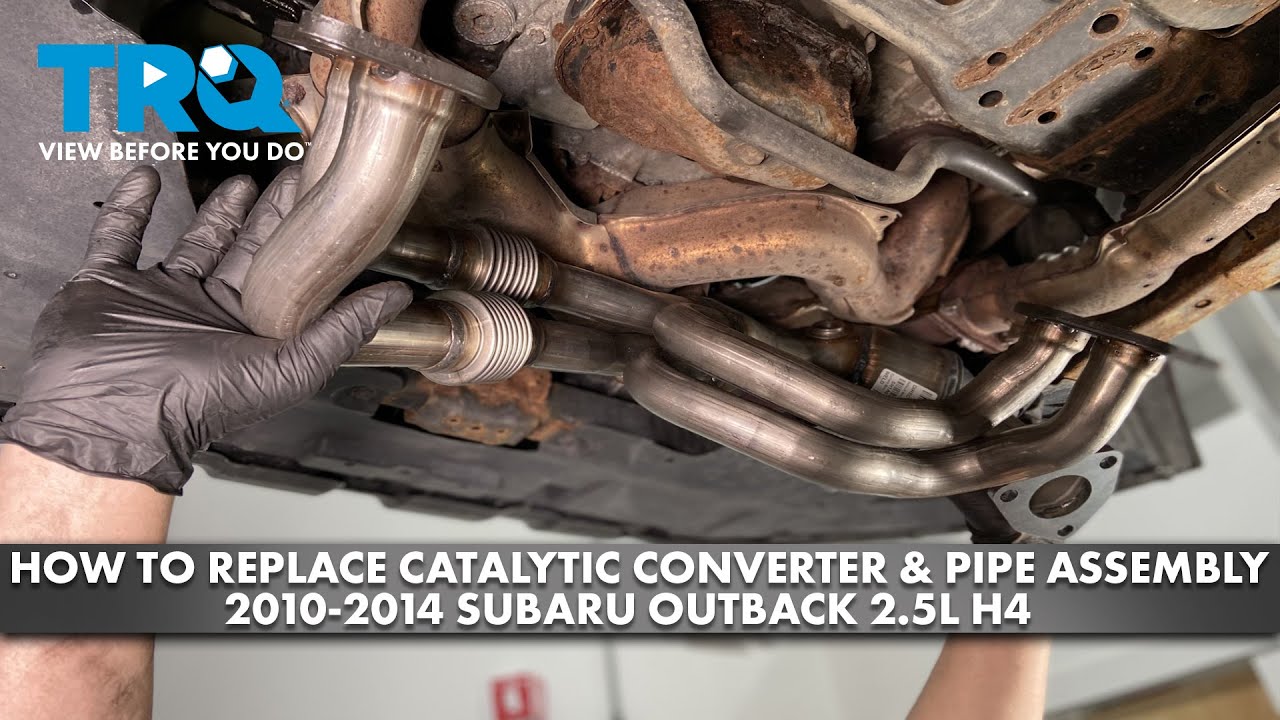 Cost To Replace Catalytic Converter Subaru