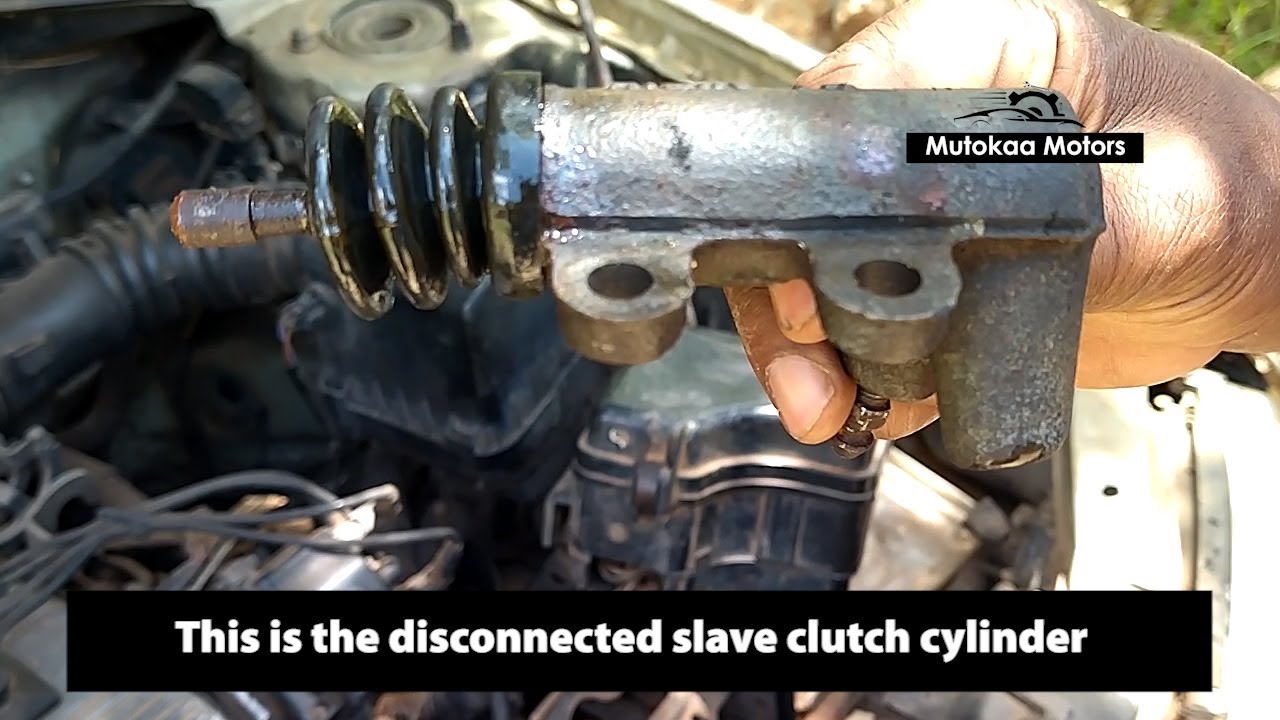 How To Install Clutch Slave Cylinder How to Replace Clutch Slave Cylinder - TOYOTA - YouTube