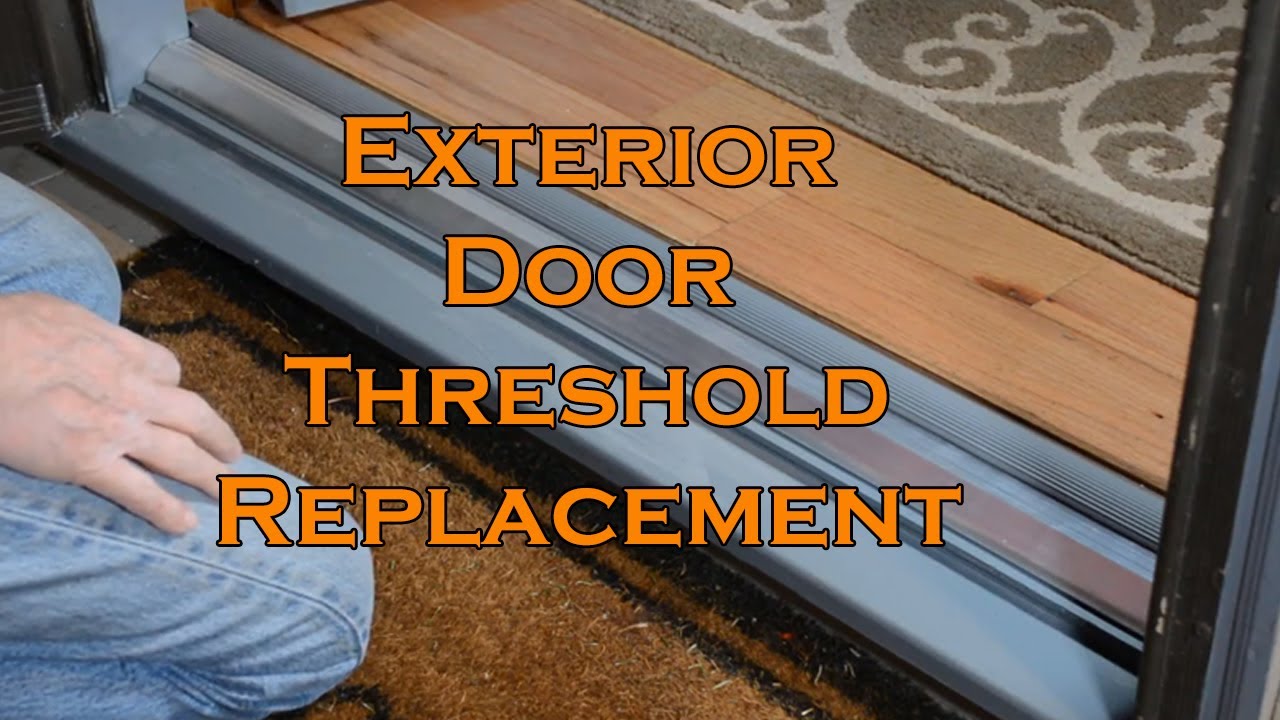 How To Replace Door Sill Plate