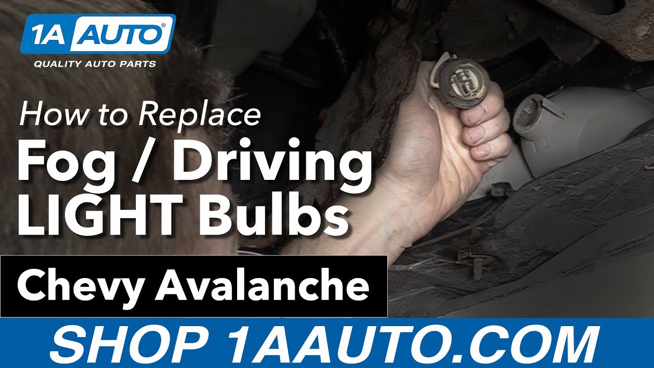 How To Replace Fog Light Bulb