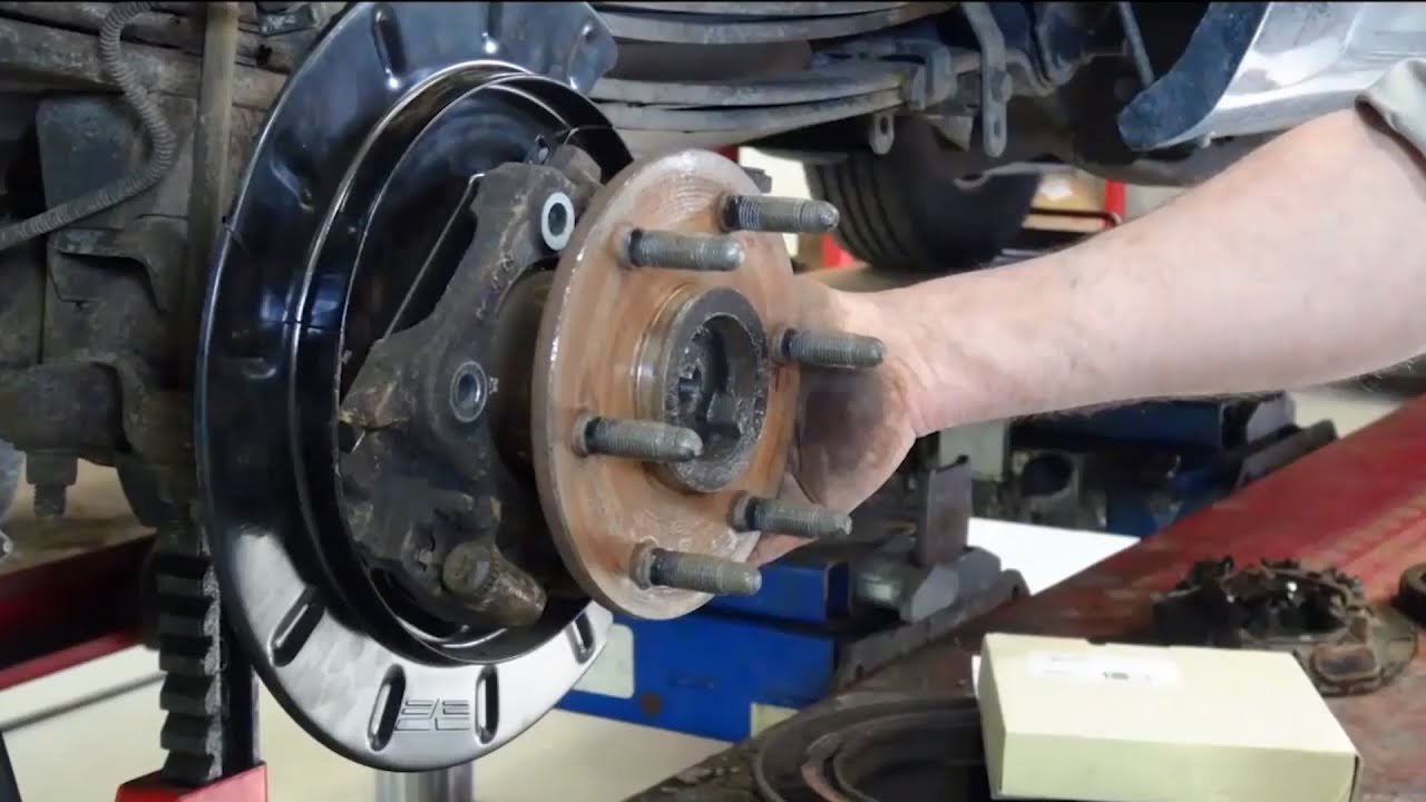 How To Remove Brake Dust Shield How To Replace Front Brake Dust Shield