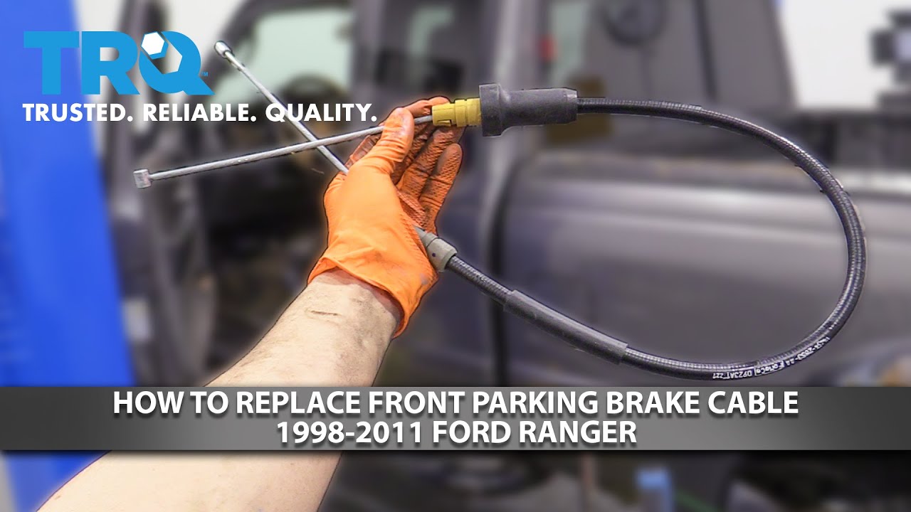 How To Replace Emergency Brake Cable How to Replace Front Parking Brake Cable 1998-2011 Ford Ranger - YouTube