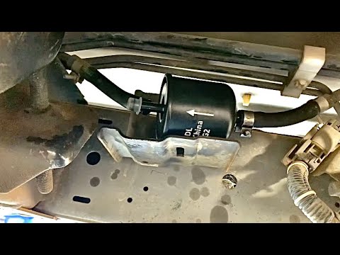 2011 Nissan Frontier Fuel Filter Location