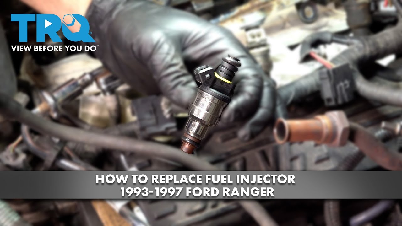 How To Take Out Fuel Injectors How to Replace Fuel Injector 1993-1997 Ford Ranger - YouTube