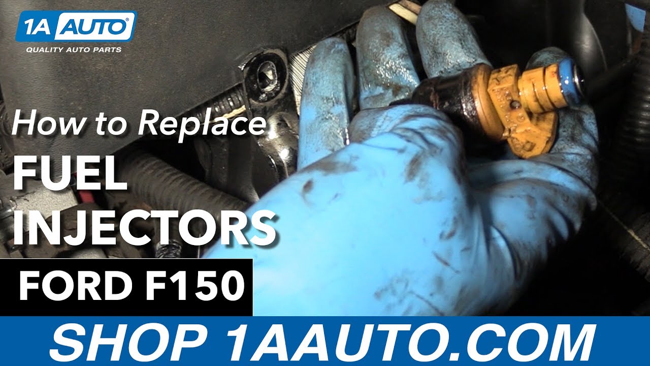 How To Remove Fuel Injectors From Fuel Rail How To Replace Fuel Injectors 97-04 Ford F150 - YouTube
