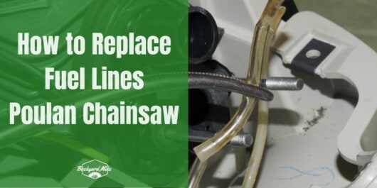 How To Change A Fuel Line How to Replace Fuel Lines Poulan Chainsaw | Backyard Mike