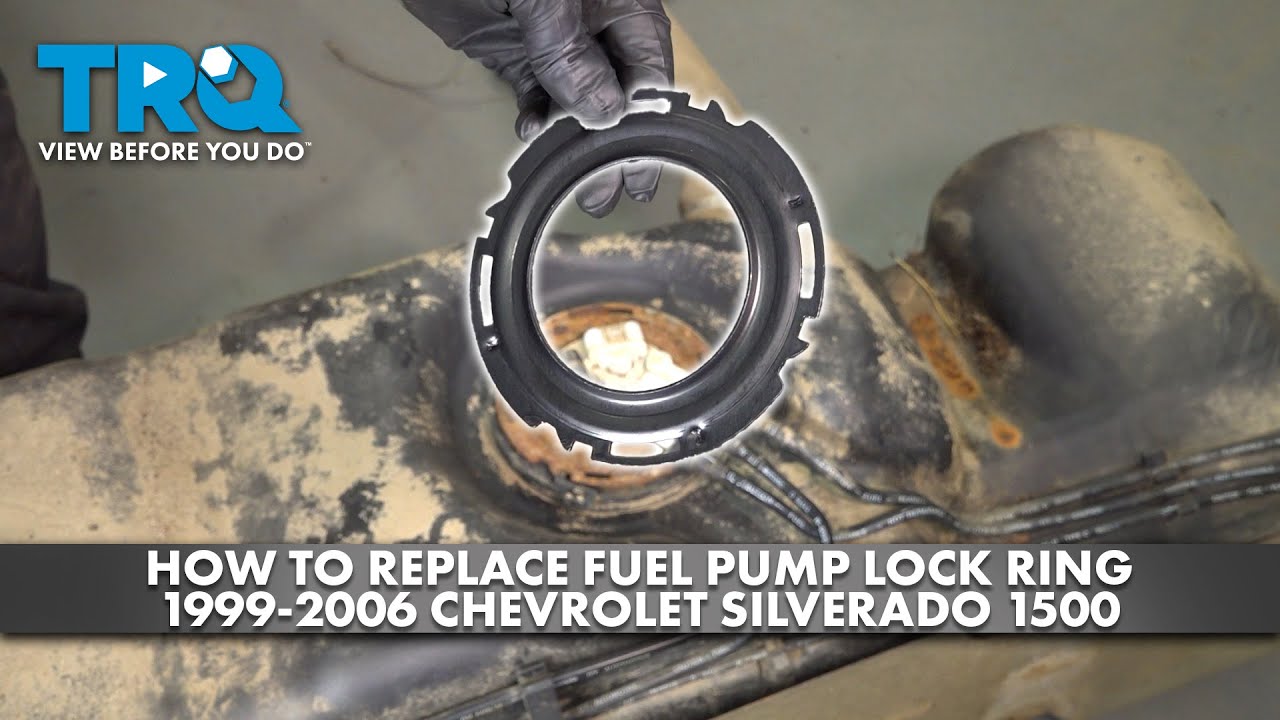 How To Remove Fuel Pump Lock Ring How to Replace Fuel Pump Lock Ring 1999-2006 Chevrolet Silverado 1500