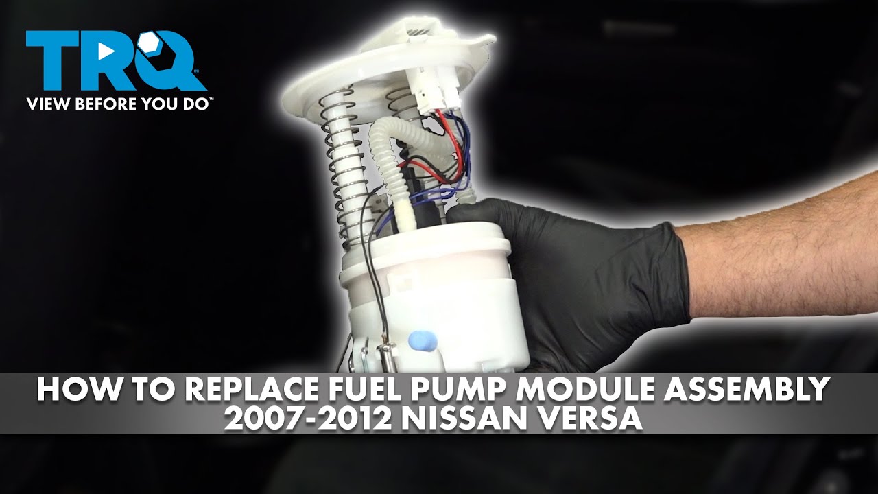 Understanding Nissan Versa Fuel Pump Replacement Costs How to Replace Fuel Pump Module Assembly 2007-2012 Nissan Versa - YouTube