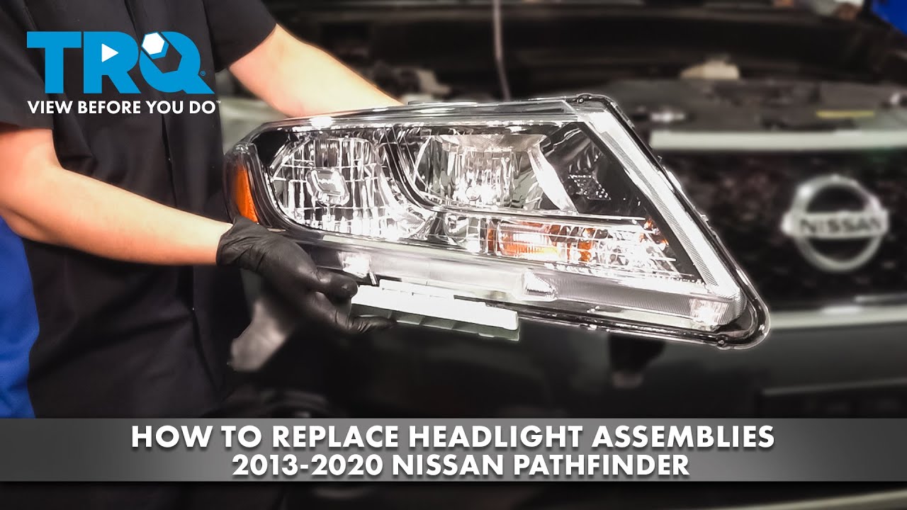 Nissan Pathfinder Headlight Bulb Replacement