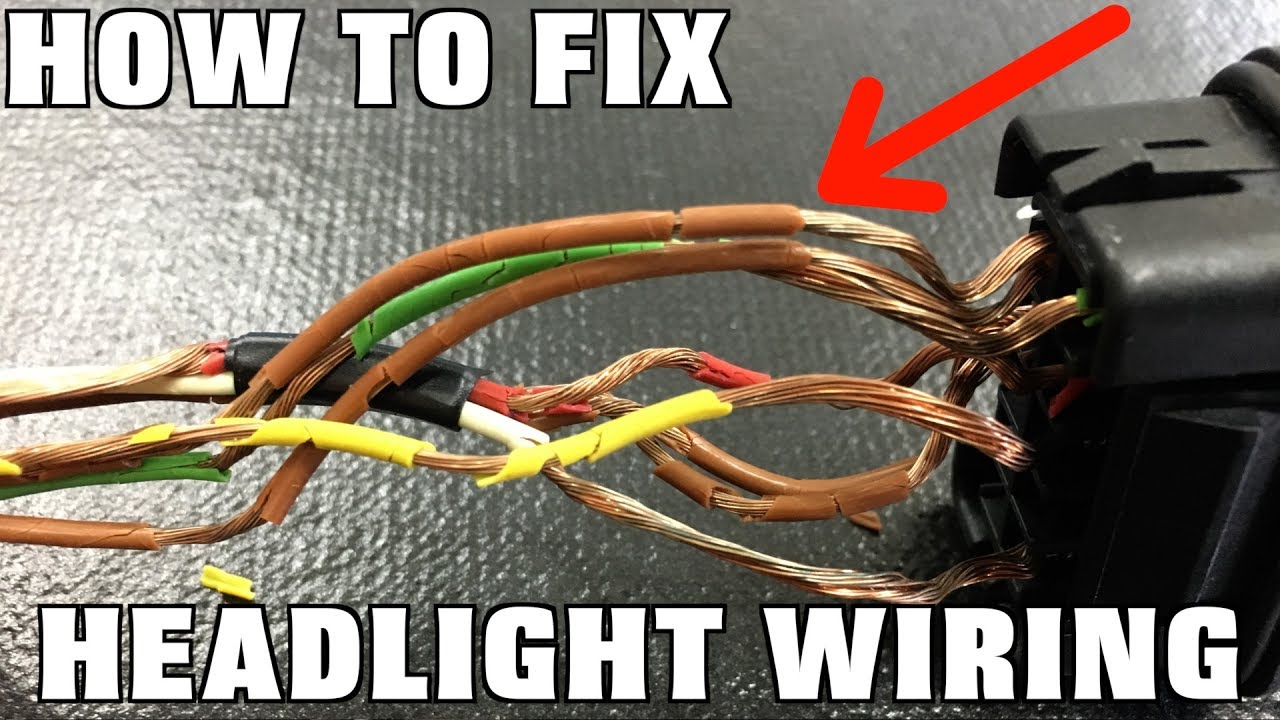 2010 Mazda 6 Headlight Wiring Harness Replacement Youtube