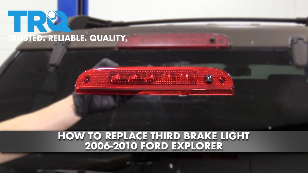 How To Fix High Mounted Brake Light