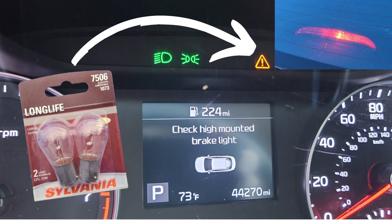 How To Fix High Mounted Brake Light How to Replace High Mounted Brake Light (3rd Light) KIA FORTE 2014-2025
