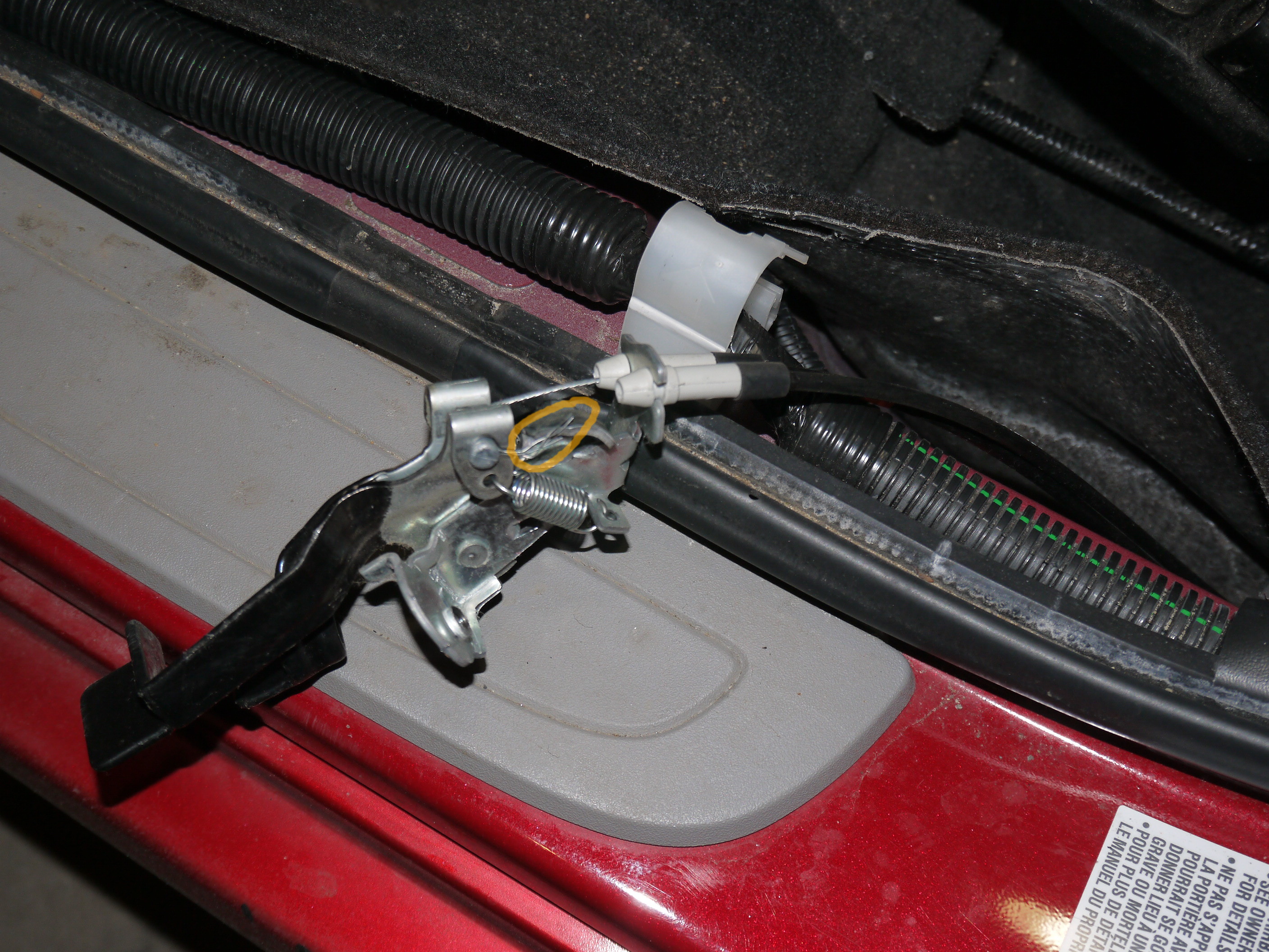 How To Change Hood Release Cable How To Replace Hood Release Cable Toyota Corolla at Oscar Corey blog