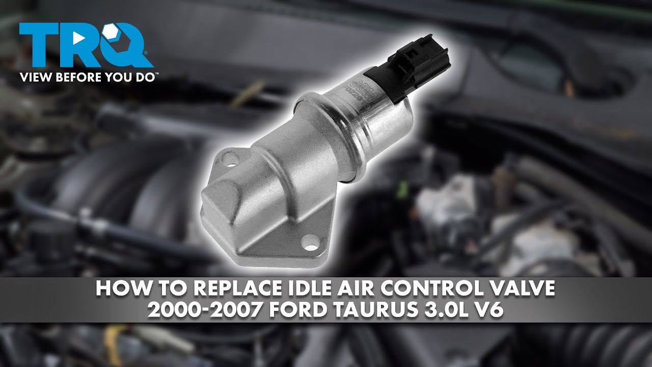 How To Change Idle Air Control Valve How to Replace Idle Air Control Valve 2000-2007 Ford Taurus 3.0L V6