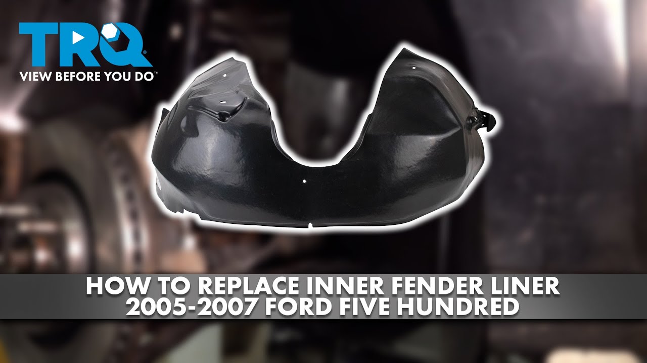 2005 Sebing Convertible Inner Fender Liner Pqers Diagram
