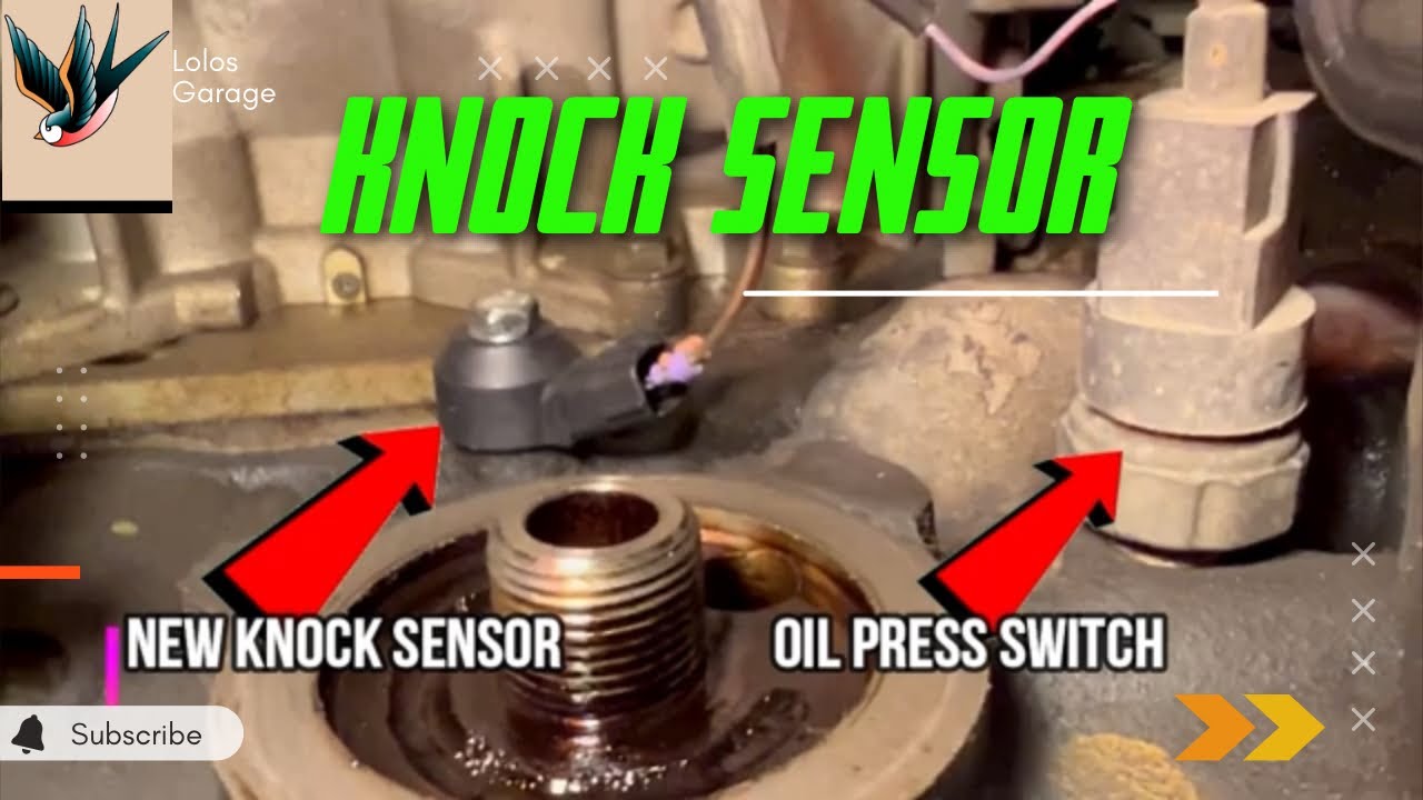 How To Change A Knock Sensor How to replace Knock Sensor Nissan Sentra 2000-2006 - YouTube