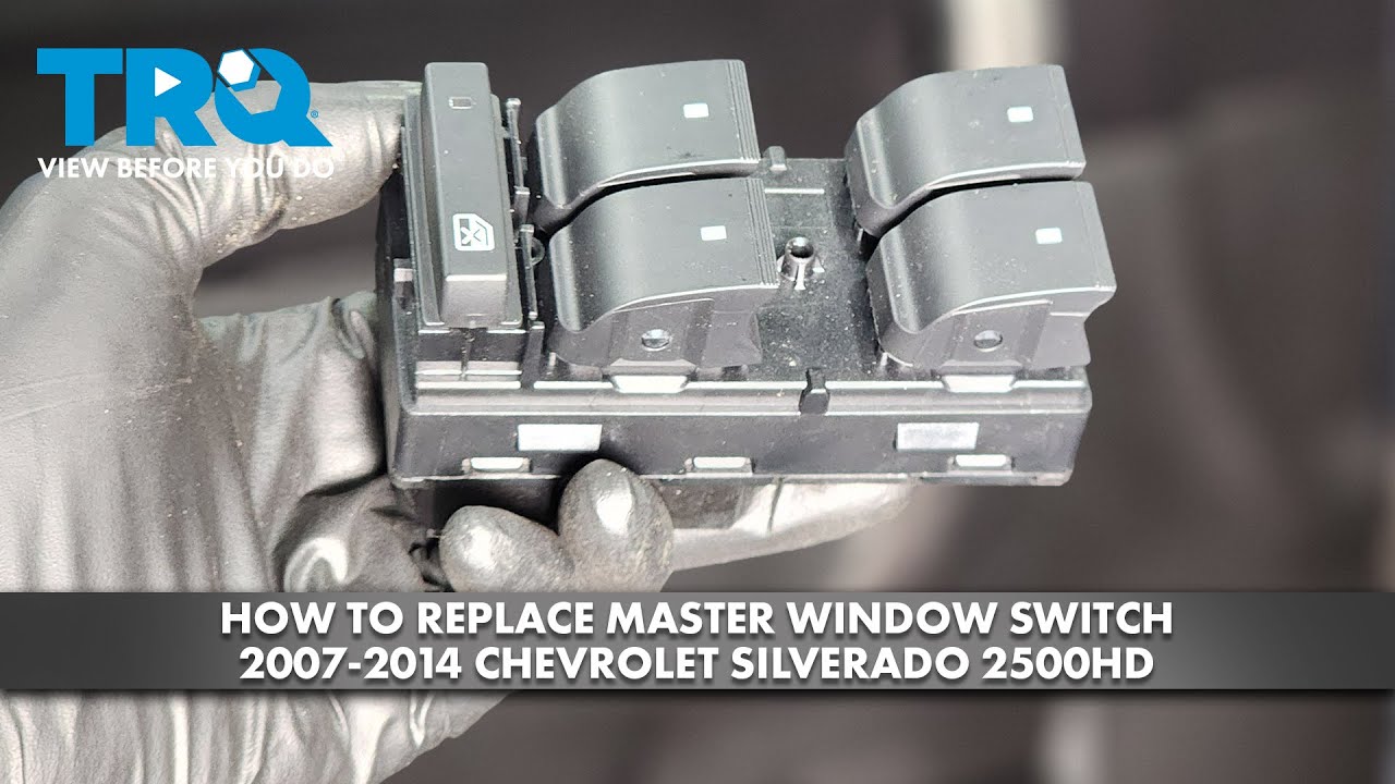 How To Replace A Window Switch