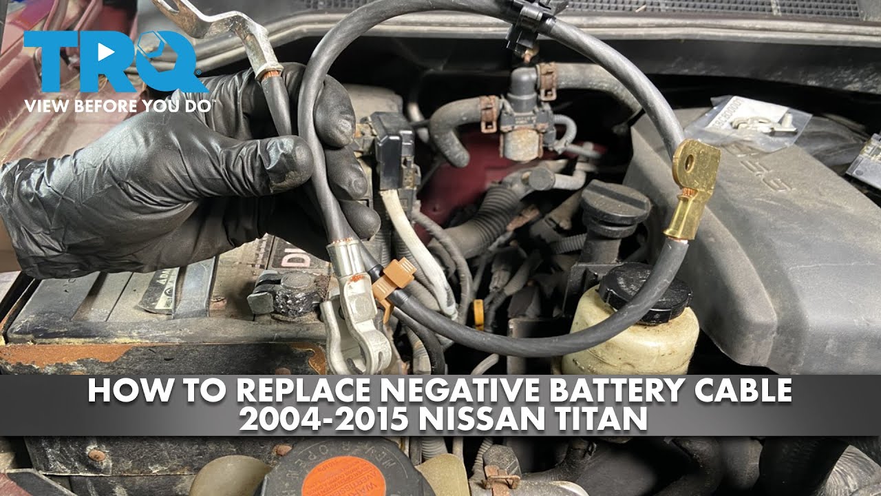 How To Replace Negative Battery Cable