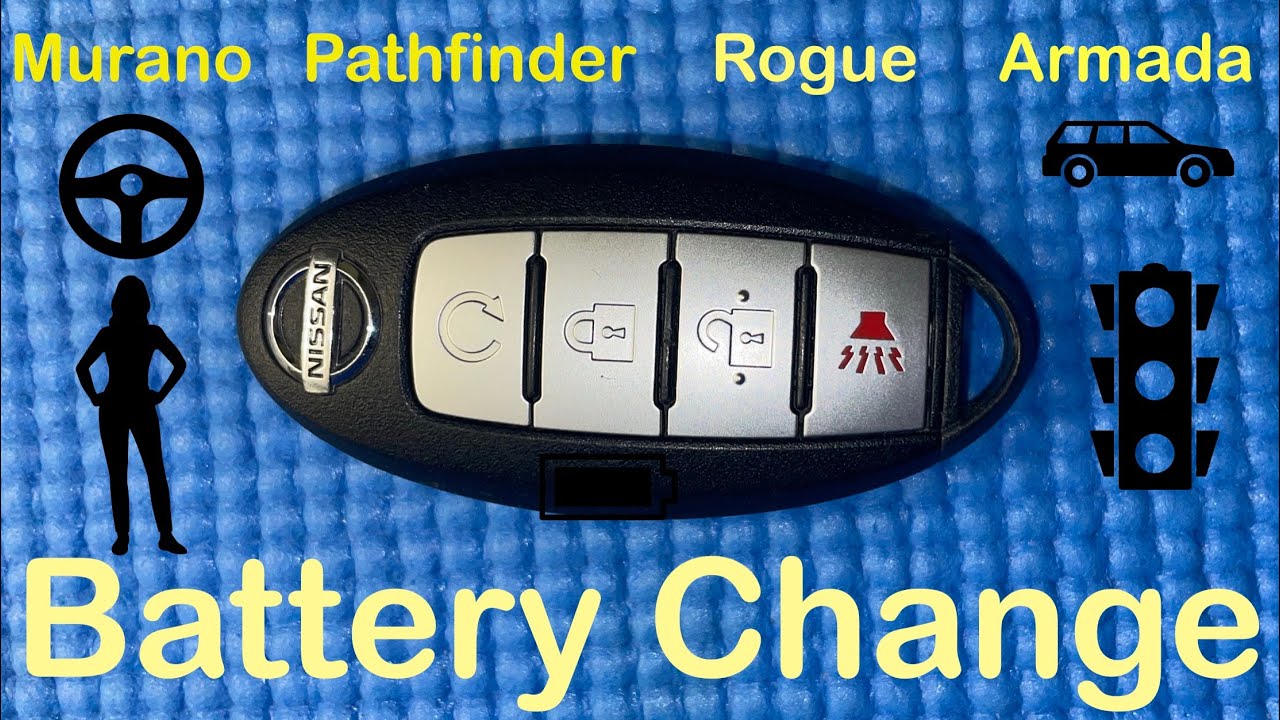 How To Reset Nissan Key Fob HOW TO REPLACE NISSAN KEY FOB BATTERY - YouTube