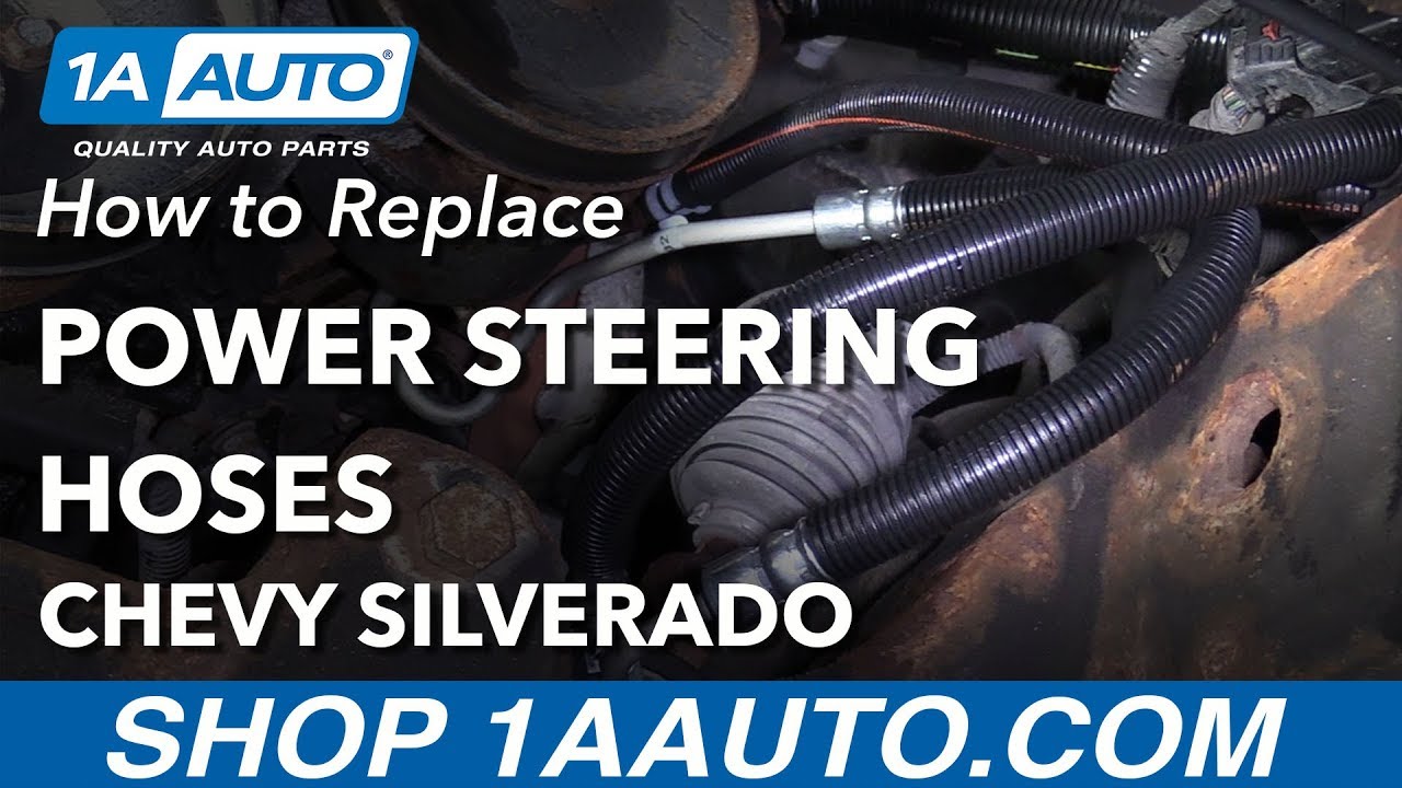 2008 Chevy Silverado Power Steering Hose Diagram